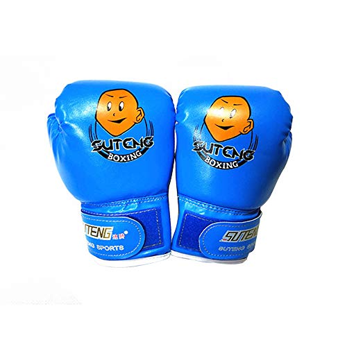 Luckywaqng Age Comics Kinder Boxen Boxen 312 Handschuhe BagTraining Fight Fitness & Yoga-Ausrüstung Yogamatte Outdoor (Sky Blue, One Size) von Luckywaqng