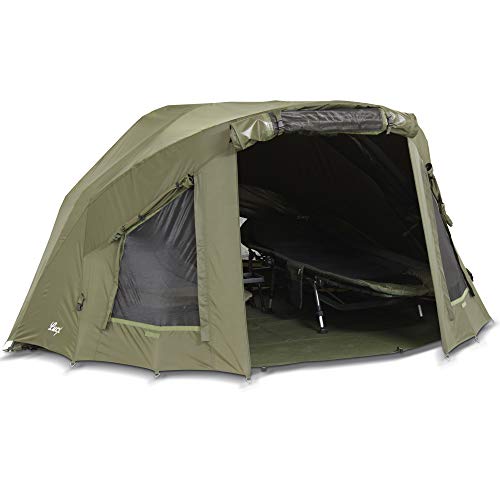 Lucx® Winterskin Überwurf Overwrap für 1 bis 2 Mann Bivvy Lion Angelzelt Karpfenzelt (Kein Zelt Nur Überwurf) von Lucx