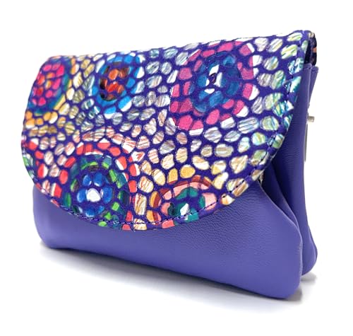 Lugupell Damen Gaudi Leder Geldbörse N428 31,8 x 22,8 cm Lila Lugupell Damen Gaudi Leder Geldbörse N428 31,8 x 22,8 cm Lila von Lugupell