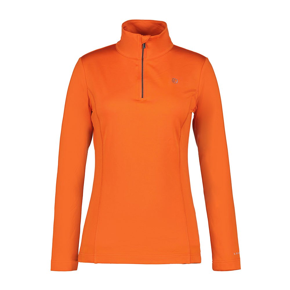 Luhta Hailuoto Half Zip Long Sleeve T-shirt Orange L Frau von Luhta