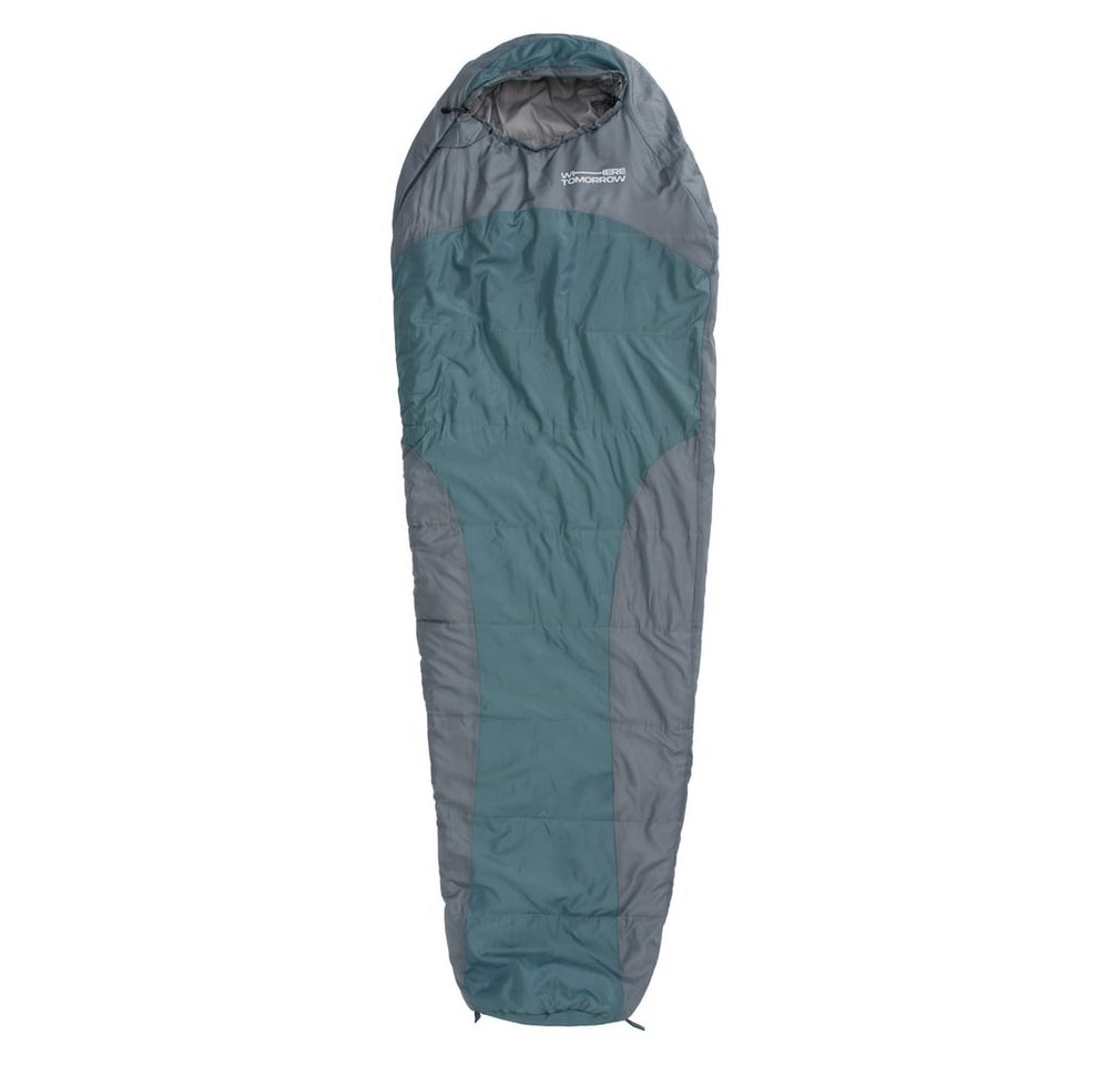 Lumaland Mumienschlafsack Where Tomorrow Camping Schlafsack mit Tasche, wasserabweisend Wärmekragen atmungsaktiv 230x80x55 Lumaland Mumienschlafsack Where Tomorrow Camping Schlafsack mit Tasche, wasserabweisend Wärmekragen atmungsaktiv 230x80x55 von Lumaland