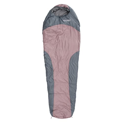 Lumaland Where Tomorrow Schlafsack Mumienschlafsack 230 x 80 cm - inkl. Packsack - 50 x 25 cm gepackt -für Outdoor Camping, Wandern, Backpacking - Rose von Lumaland