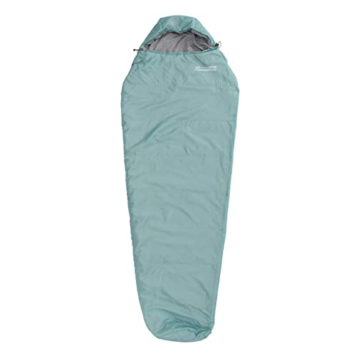 Where Tomorrow Schlafsack Small and Light - Ultraleicht 700g, kleines Packmaß 26x14 cm, ideale Wärmeregulierung - 220 x 80 x 50 cm - für Outdoor, Camping, Zelten - Hellblau von Lumaland