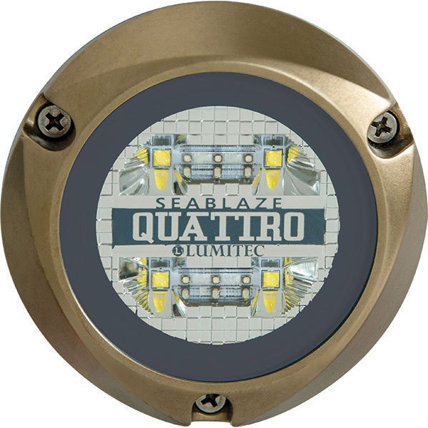 Lumitec Quattro Rgbw Underwater Led Light Golden 2000 Lumens Lumitec Quattro Rgbw Underwater Led Light Golden 2000 Lumens von Lumitec