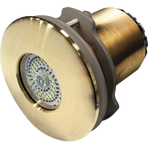 Lumitec Seablaze Typhoon Flush White/blue Led Light Golden 10000 Lumens Lumitec Seablaze Typhoon Flush White/blue Led Light Golden 10000 Lumens von Lumitec