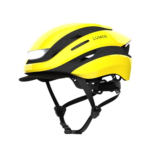 Lumos Ultra Smart-Helm Plus| Fahrradhelm | Vorder- und Rücklicht (LED) | Blinker | Bremslichter | Bluetooth-Verbindung | Erwachsene: Herren, Damen von Lumos
