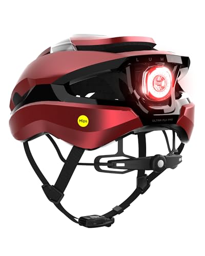 Lumos Ultra Fly Pro - Road Bike Helmet | Lumos Firefly Compatible (Rear Light) | Built-in Sunglasses Port | Custom-Made Fit System for Adult Men & Women | Bicycle Cycling Accessories von Lumos