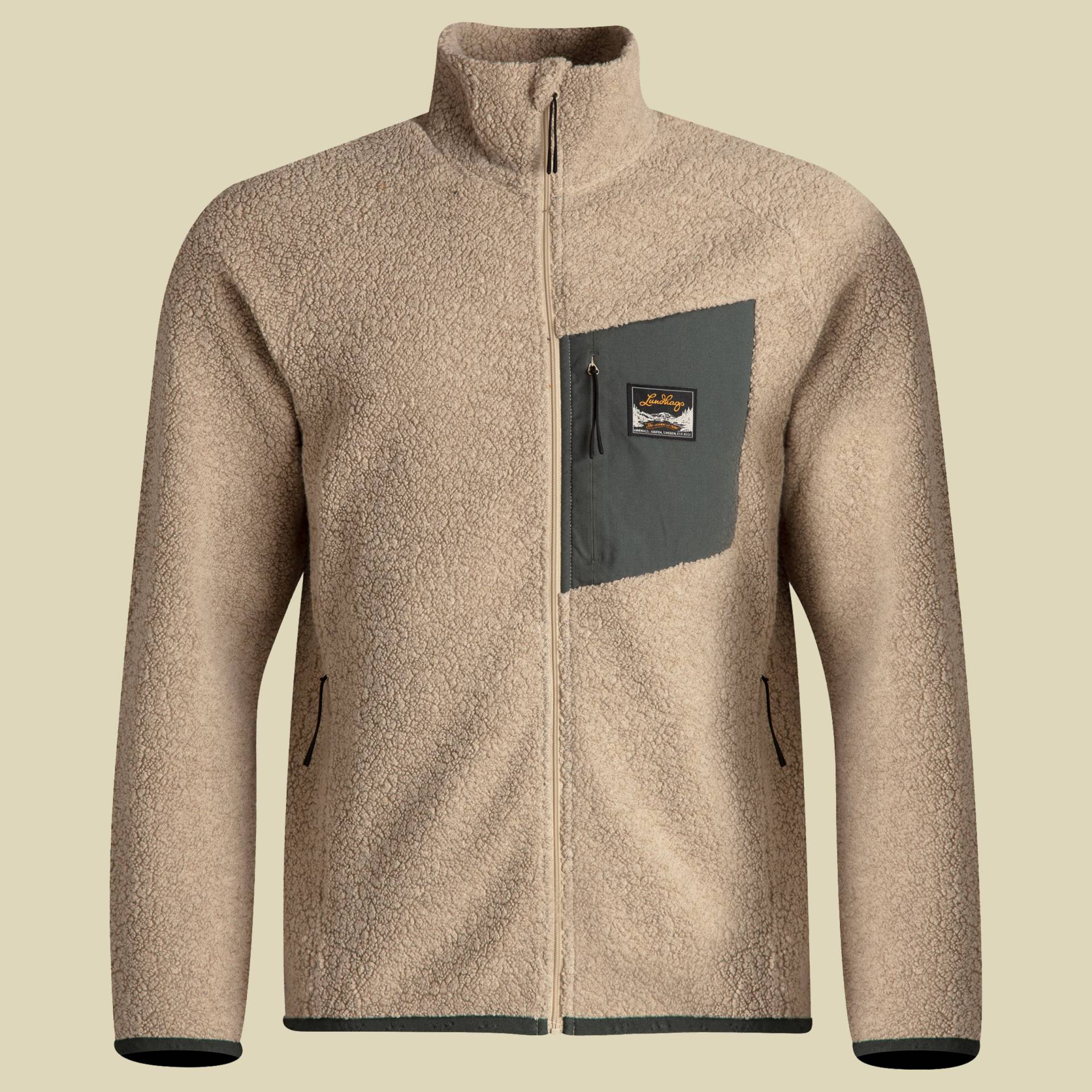 Flok Wool Pile Men beige S - Farbe sand Flok Wool Pile Men beige S - Farbe sand von Lundhags