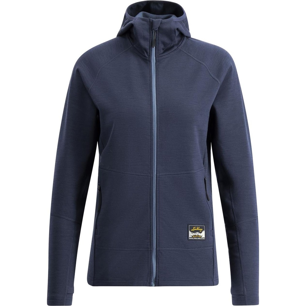 Lundhags, Damen, Jacke, Women's Tived Merino Hoodie (S), Blau, S von Lundhags