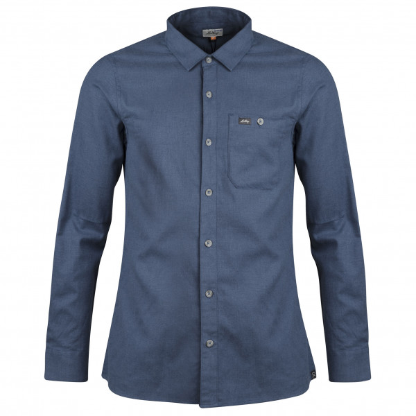 Lundhags - Ekren Solid L/S Shirt - Hemd Gr M blau von Lundhags