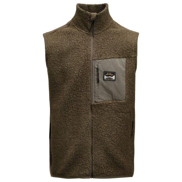 Lundhags - Flok Wool Pile Vest - Wollweste Gr S braun Lundhags - Flok Wool Pile Vest - Wollweste Gr S braun von Lundhags