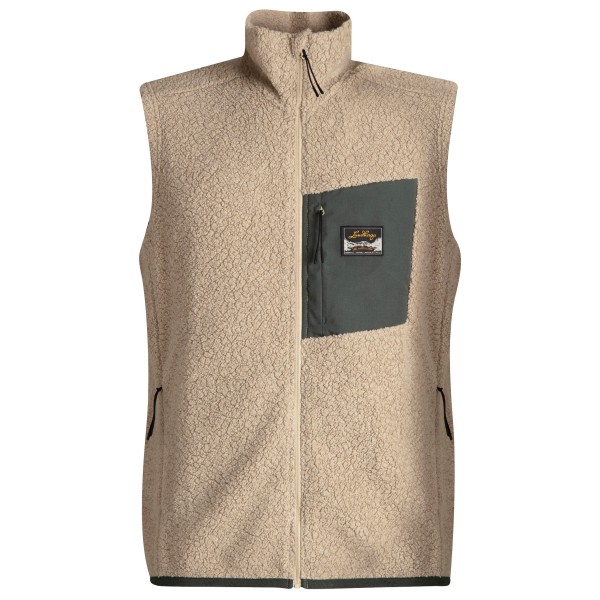 Lundhags - Flok Wool Pile Vest - Wollweste Gr XL beige von Lundhags