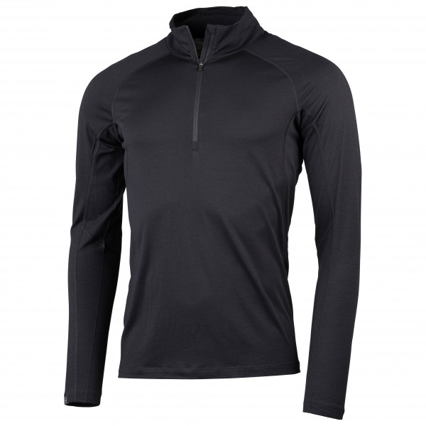 Lundhags - Gimmer Merino Light 1/2 Zip - Merinounterwäsche Gr L schwarz/grau Lundhags - Gimmer Merino Light 1/2 Zip - Merinounterwäsche Gr L schwarz/grau von Lundhags