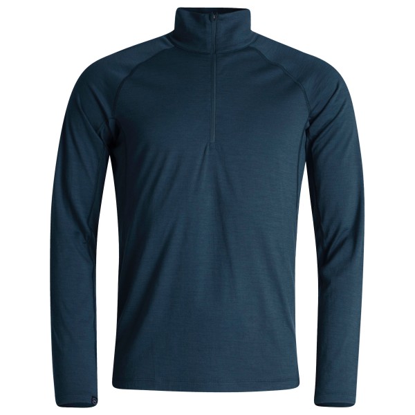 Lundhags - Gimmer Merino Light 1/2 Zip - Merinounterwäsche Gr XL blau von Lundhags