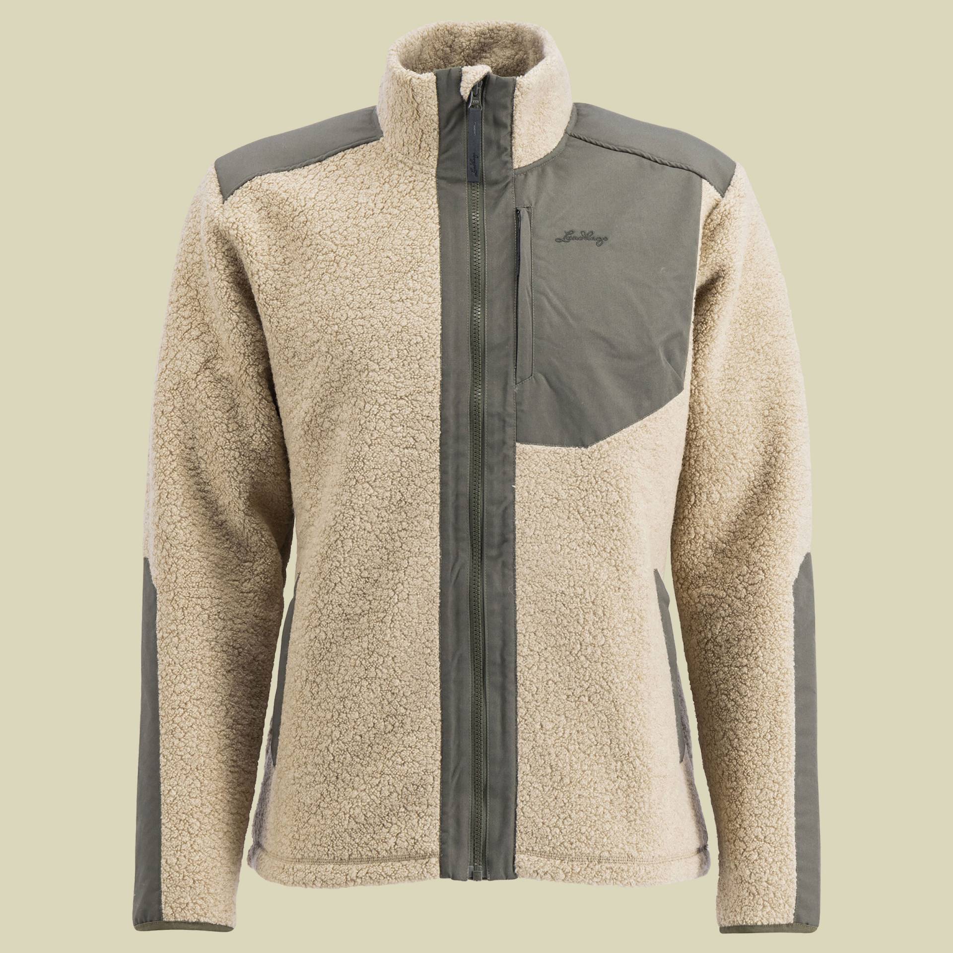 Saruk Wool Pile Mid Full Zip Men Größe S Farbe sand Saruk Wool Pile Mid Full Zip Men Größe S Farbe sand von Lundhags