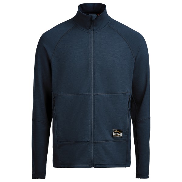 Lundhags - Tived Merino Full Zip - Merinohoodie Gr XXL blau von Lundhags