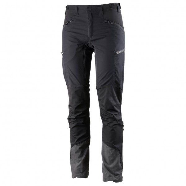 Lundhags - Women's Makke Pant - Trekkinghose Gr 44 - Regular schwarz/grau von Lundhags