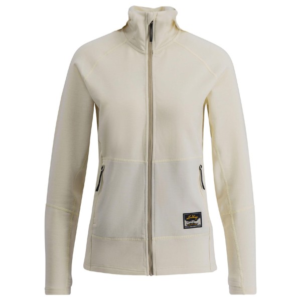 Lundhags - Women's Tived Merino Full Zip - Merinohoodie Gr XS grau/beige von Lundhags