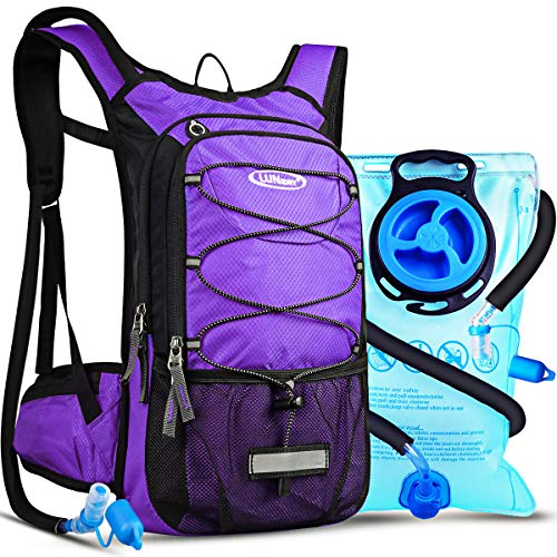 Lunidry Fahrradrucksack mit Trinkblase 3L, Laufrucksack Trinkrucksack 15L für Damen & Herren, Wasserdicht Sportrucksack Hydration Rucksack für MTB Ski Bike Outdoor Sport Lunidry Fahrradrucksack mit Trinkblase 3L, Laufrucksack Trinkrucksack 15L für Damen & Herren, Wasserdicht Sportrucksack Hydration Rucksack für MTB Ski Bike Outdoor Sport von Lunidry