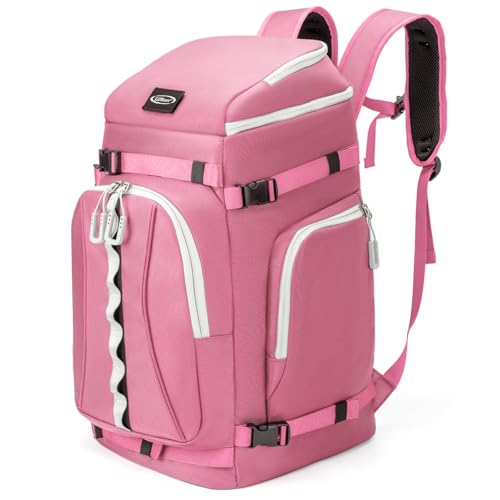 Lunidry Skischuhtasche mit Helmfach, 65L Skirucksack Skischuhrucksack mit Ski Helmtasche, Wasserdicht Skitasche Skisack für Skistiefel, Schlittschuhe, Skibrille, Snowboard, Skihandschuh Lunidry Skischuhtasche mit Helmfach, 65L Skirucksack Skischuhrucksack mit Ski Helmtasche, Wasserdicht Skitasche Skisack für Skistiefel, Schlittschuhe, Skibrille, Snowboard, Skihandschuh von Lunidry
