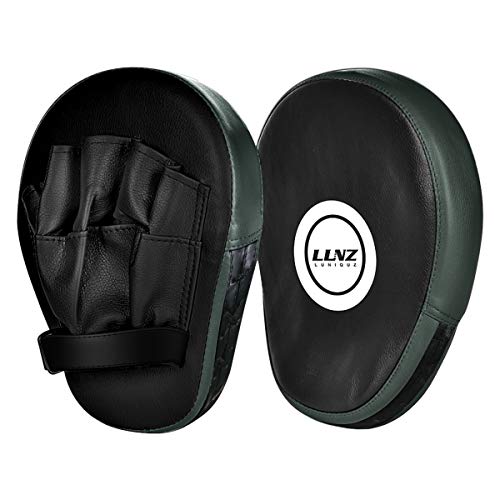 Luniquz 1 Paar PU Handpratzen Pratze Boxen Boxing Kickboxen Pads vorgekrümmt Kick-MMA Muay Thai Taekwondo Handschlagpolster Luniquz 1 Paar PU Handpratzen Pratze Boxen Boxing Kickboxen Pads vorgekrümmt Kick-MMA Muay Thai Taekwondo Handschlagpolster von Luniquz