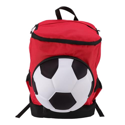 Luocute Fußballrucksack mit Ballfach, Schuhfach, Fußballtasche mit Schuhfach, Wasserabweisend, Herren & Damen, Basketballtasche, für Aktivitäten (Kindergröße (passt für Bälle der Größe 4)) von Luocute