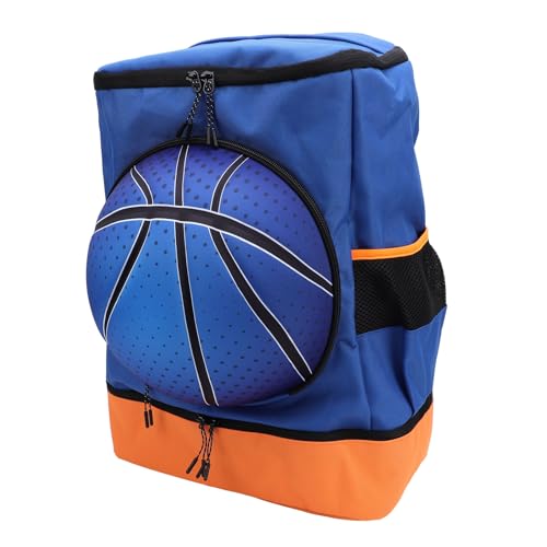 Luocute Großer Basketball- für Männer, Frauen, Basketball-Büchertasche mit Ballfach, Schuhtasche, Jungen- und Mädchen-Fußballtasche, Fitnessstudio-, Passend für (Ball der Größe 4) von Luocute