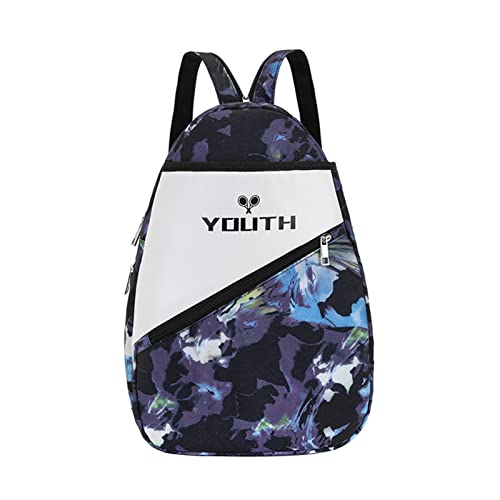 Luojuny Badminton-Tasche mit Schuhfach, großer Tennis-Rucksack, wasserdicht, Oxford-Tennisschläger-Taschen mit Getränkehalter, Tennisschläger-Tasche für Kinder, Jugendliche, Blau Luojuny Badminton-Tasche mit Schuhfach, großer Tennis-Rucksack, wasserdicht, Oxford-Tennisschläger-Taschen mit Getränkehalter, Tennisschläger-Tasche für Kinder, Jugendliche, Blau von Luojuny