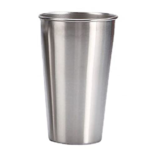 Luojuny Trink Becher mit großer Kapazität, leicht, breiter Mund, Edelstahl-Cup-Büro-Geschenk 500 ml Luojuny Trink Becher mit großer Kapazität, leicht, breiter Mund, Edelstahl-Cup-Büro-Geschenk 500 ml von Luojuny