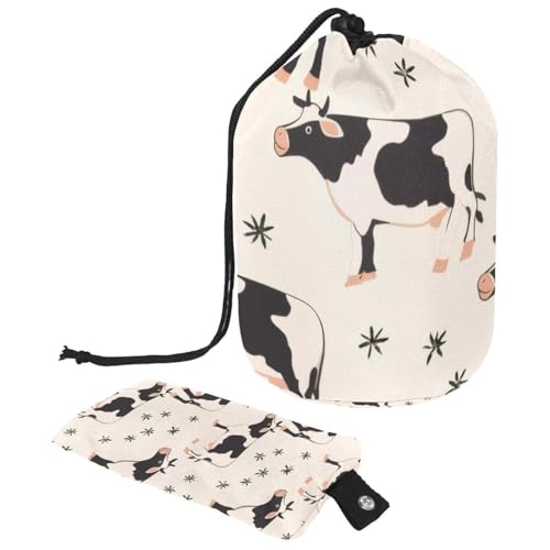 Make-up-Tasche mit Kordelzug, große Kapazität, Reise-Kosmetiktasche mit kleinem Reißverschluss, tragbar, faule Kulturbeutel, Geschenk für Frauen, Kühe, Mehrfarbig 5, Einheitsgröße, Kulturbeutel Make-up-Tasche mit Kordelzug, große Kapazität, Reise-Kosmetiktasche mit kleinem Reißverschluss, tragbar, faule Kulturbeutel, Geschenk für Frauen, Kühe, Mehrfarbig 5, Einheitsgröße, Kulturbeutel von Luoweisi