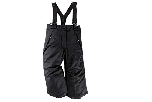 Lupilu Mädchen Skihose Schneehose Kinder Snowboardhose Winterhose Sport Freizeit Hose schwarz 86/92 von Lupilu