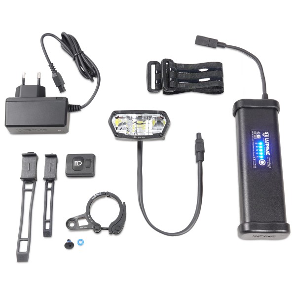 Lupine - SL MiniMax AF 10 - Fahrradlampe Gr 31,8 mm schwarz Lupine - SL MiniMax AF 10 - Fahrradlampe Gr 31,8 mm schwarz von Lupine