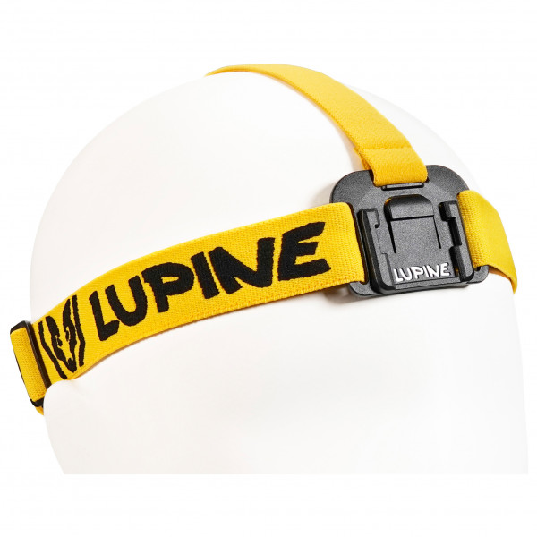 Lupine - Stirnband Frontclick Neo/Piko/Blika Gr One Size gelb/schwarz Lupine - Stirnband Frontclick Neo/Piko/Blika Gr One Size gelb/schwarz von Lupine