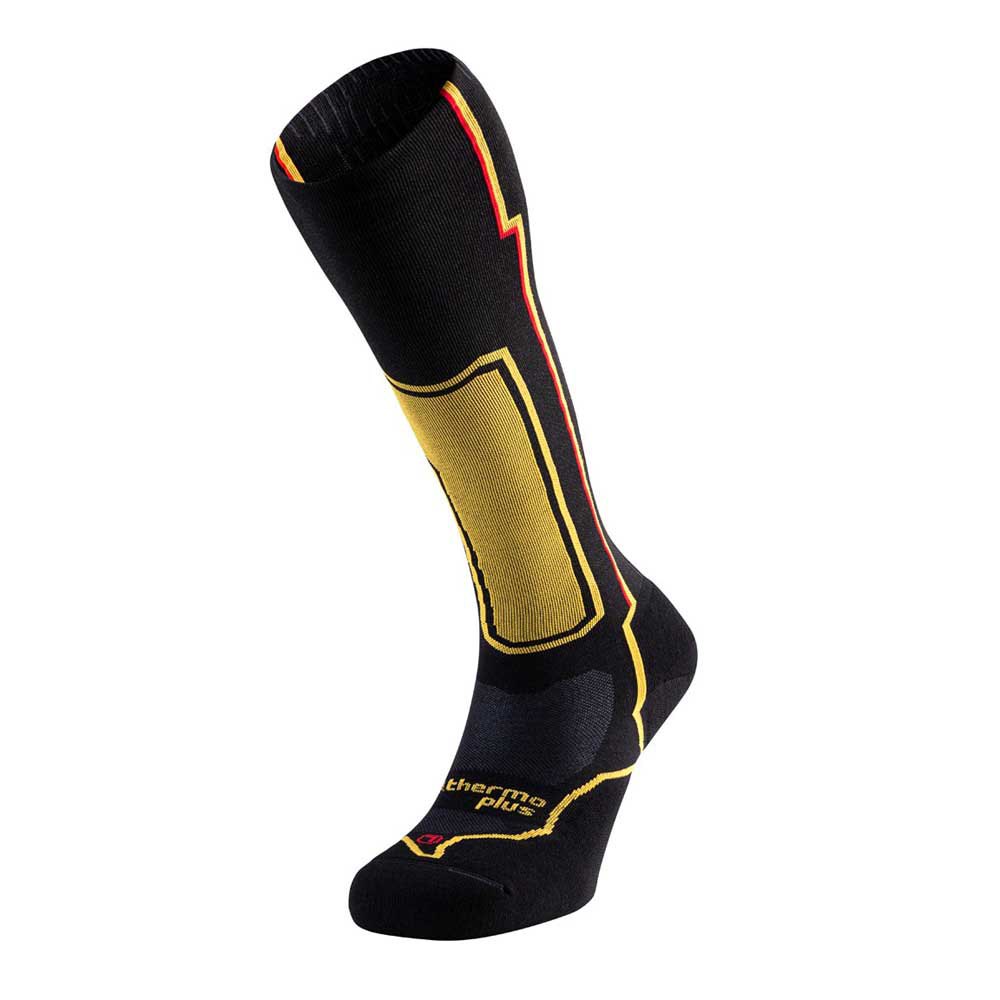 Lurbel Alpine Six Long Socks Schwarz EU 35-38 Mann von Lurbel