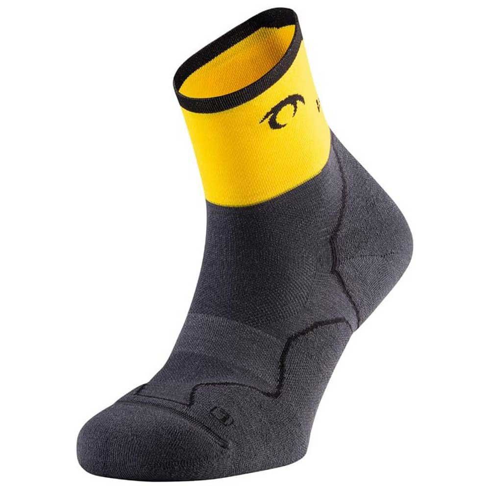 Lurbel Desafio Four Short Socks Gelb,Grau EU 36-38 Mann von Lurbel