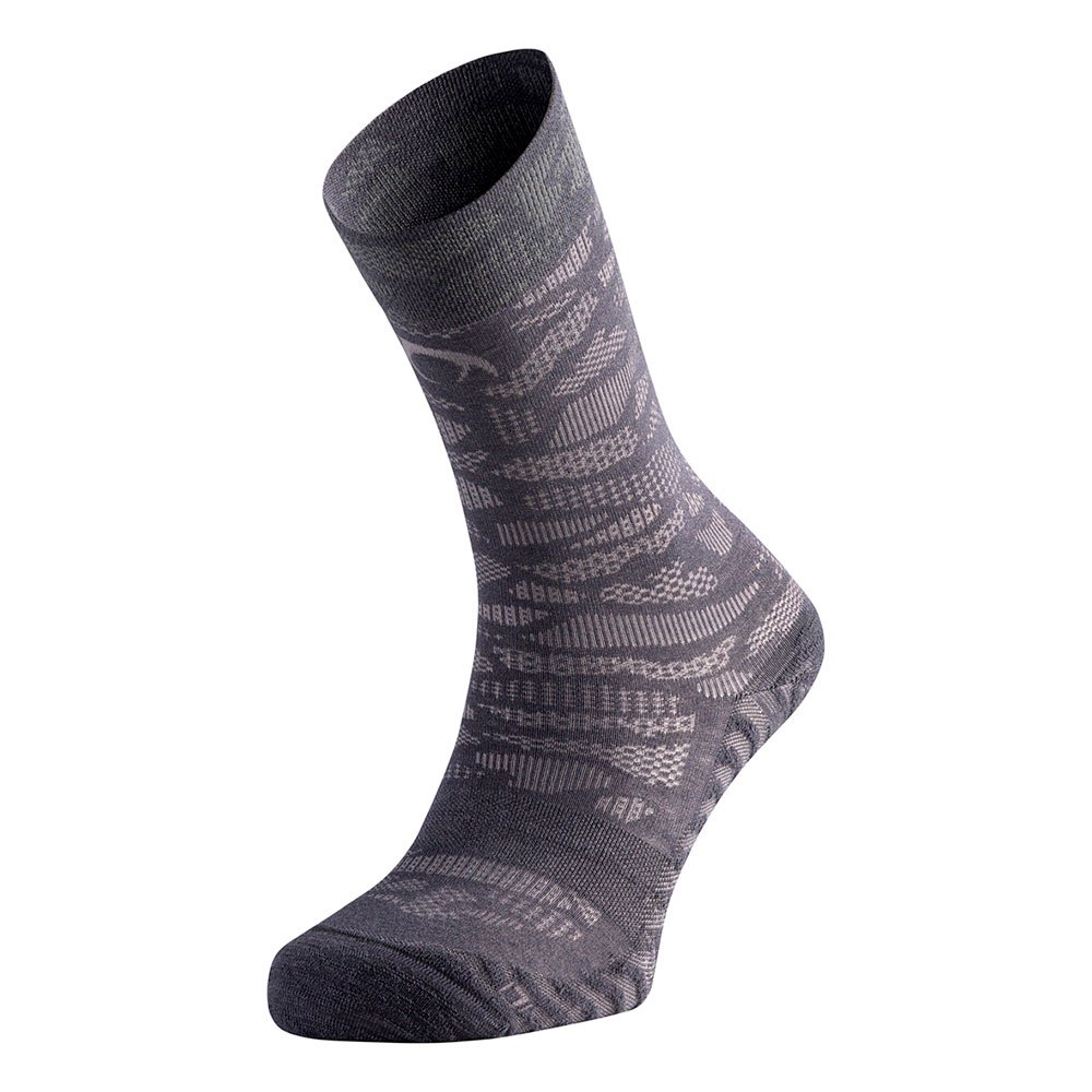 Lurbel Essence Ice Five Half Long Socks Grau EU 47-50 Mann von Lurbel