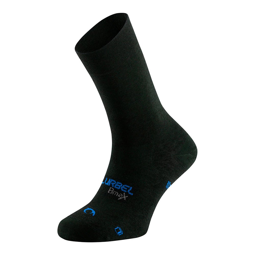 Lurbel Liner Cool Five Half Long Socks Schwarz EU 47-50 Mann von Lurbel