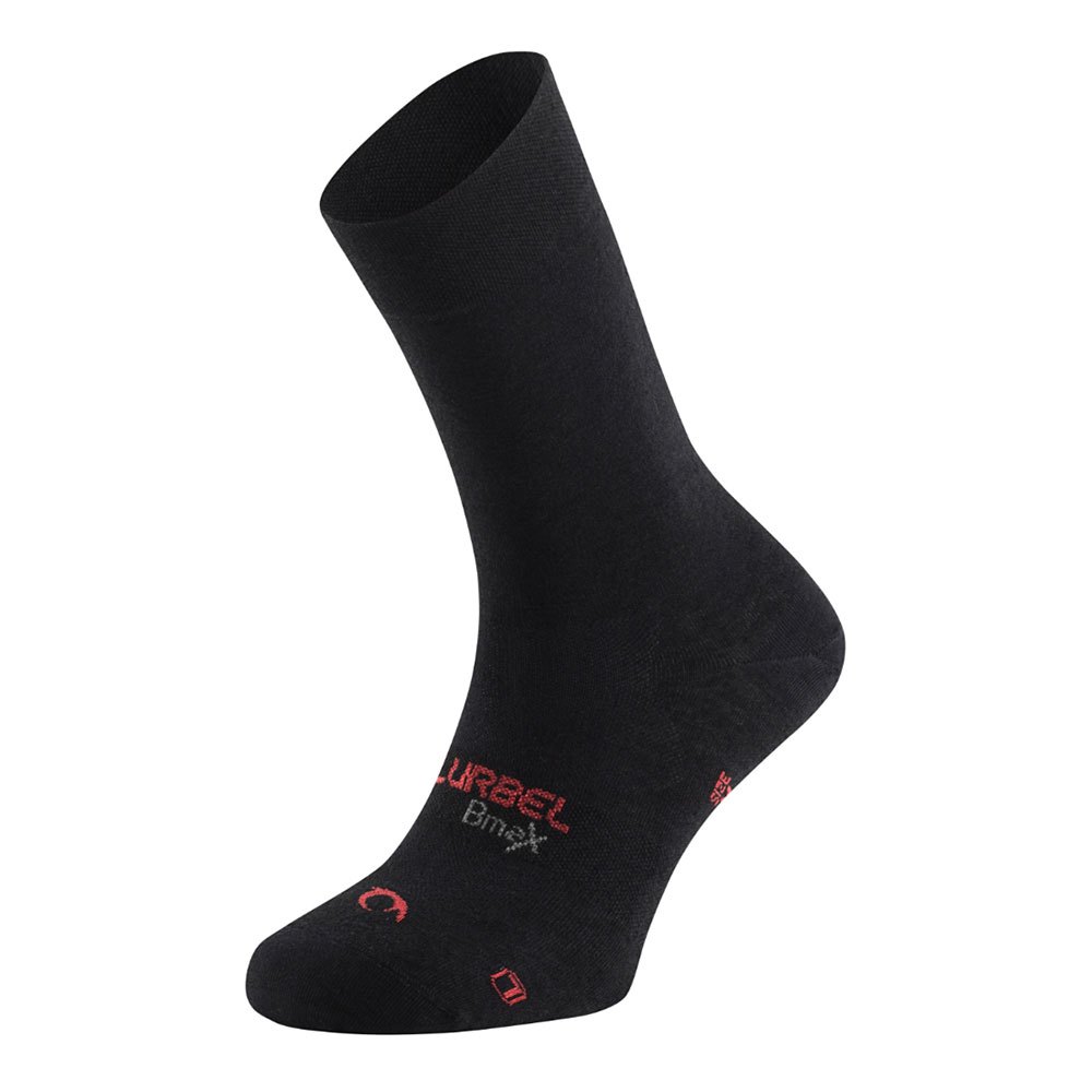 Lurbel Liner Five Half Long Socks Schwarz EU 47-50 Mann von Lurbel