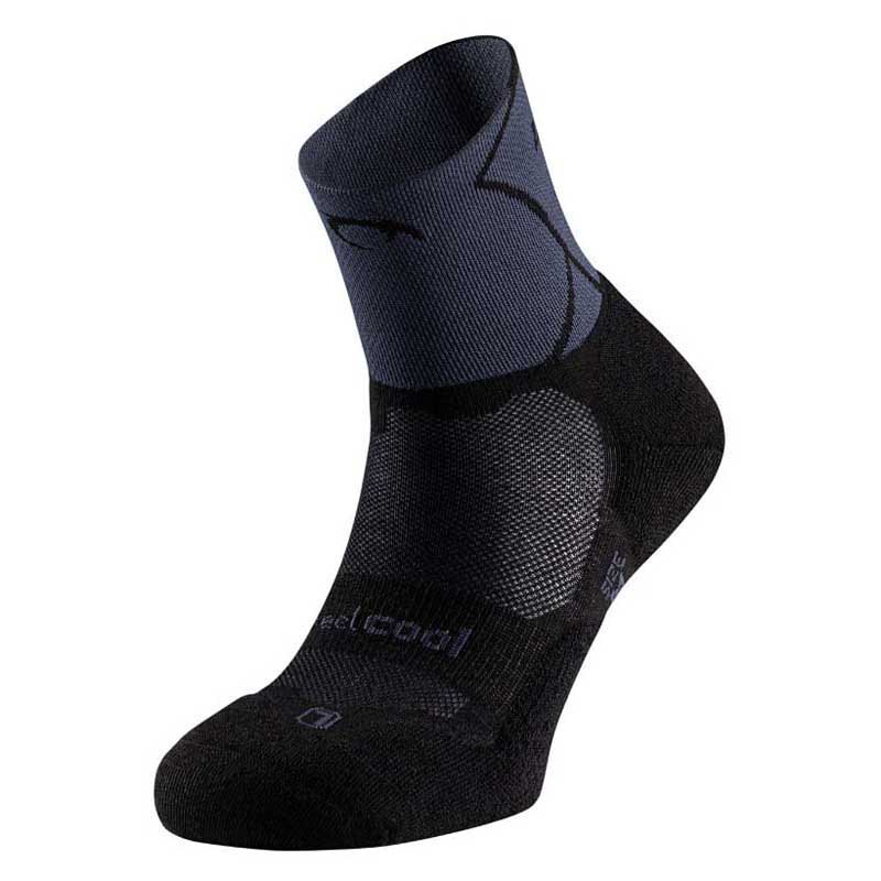 Lurbel Track Four Short Socks Schwarz EU 36-38 Mann von Lurbel