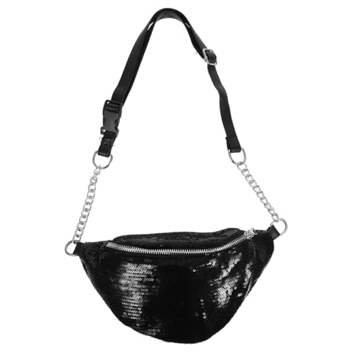Lurrose Gürteltasche Mit Pailletten Gürteltasche Damen Bauchtasche Glitzer Glänzende Gürteltasche Stilvolle Hüfttasche, Geeignet Für Outdoor-Reisen Und Urlaub (14 x 10 x 33 cm) Lurrose Gürteltasche Mit Pailletten Gürteltasche Damen Bauchtasche Glitzer Glänzende Gürteltasche Stilvolle Hüfttasche, Geeignet Für Outdoor-Reisen Und Urlaub (14 x 10 x 33 cm) von Lurrose