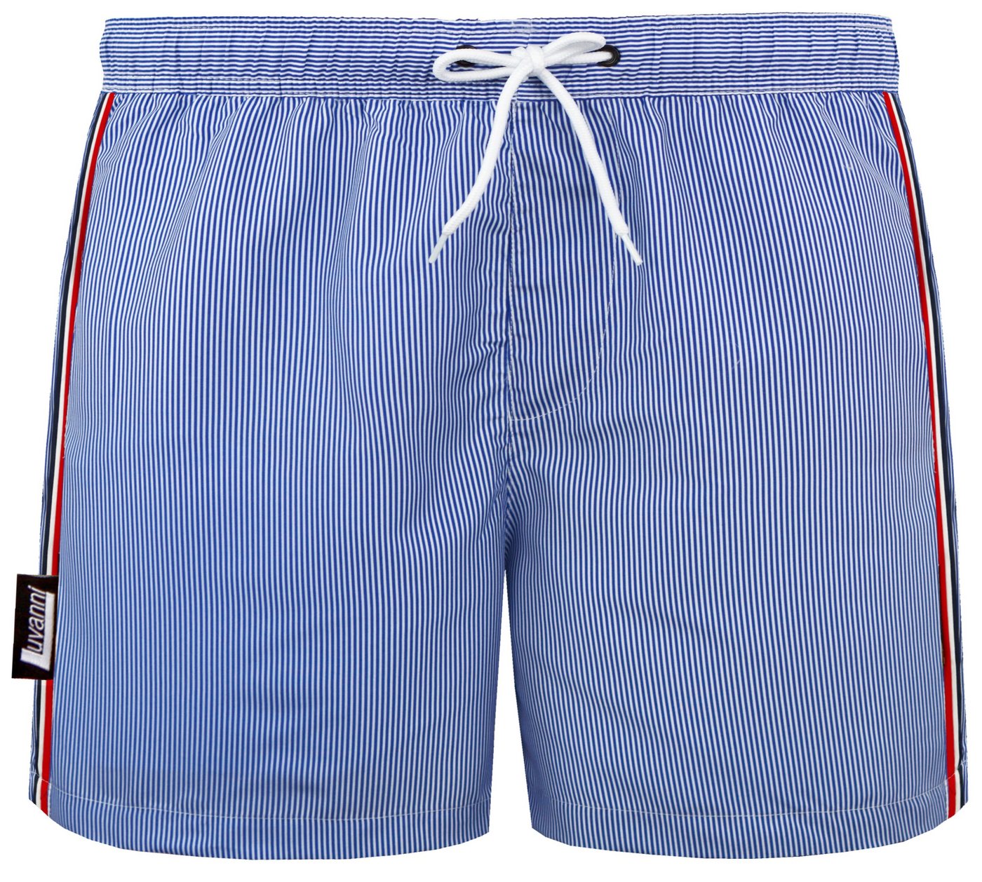 Luvanni Badehose Badehose Herren Schnelltrocknende Beachshorts 19 v2023 Badeshorts Kordelzug Boardshorts Schwimmhose Männer Shorts Hose Streifenmuster von Luvanni