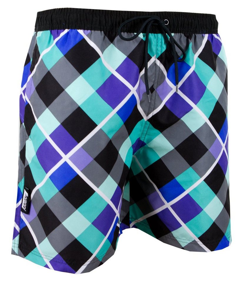 Luvanni Badehose Badehose Herren Schnelltrocknende Beachshorts Badeshorts Regular Fit Kordelzug Boardshorts Schwimmhose Lässiger Bequemer Schnitt von Luvanni