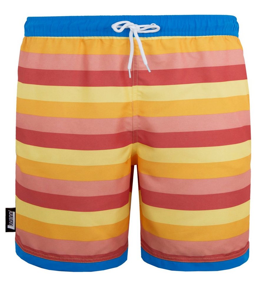 Luvanni Badehose Badehose Herren Schnelltrocknende Beachshorts Badeshorts Regular Fit Kordelzug Boardshorts Schwimmhose Lässiger Bequemer Schnitt Luvanni Badehose Badehose Herren Schnelltrocknende Beachshorts Badeshorts Regular Fit Kordelzug Boardshorts Schwimmhose Lässiger Bequemer Schnitt von Luvanni