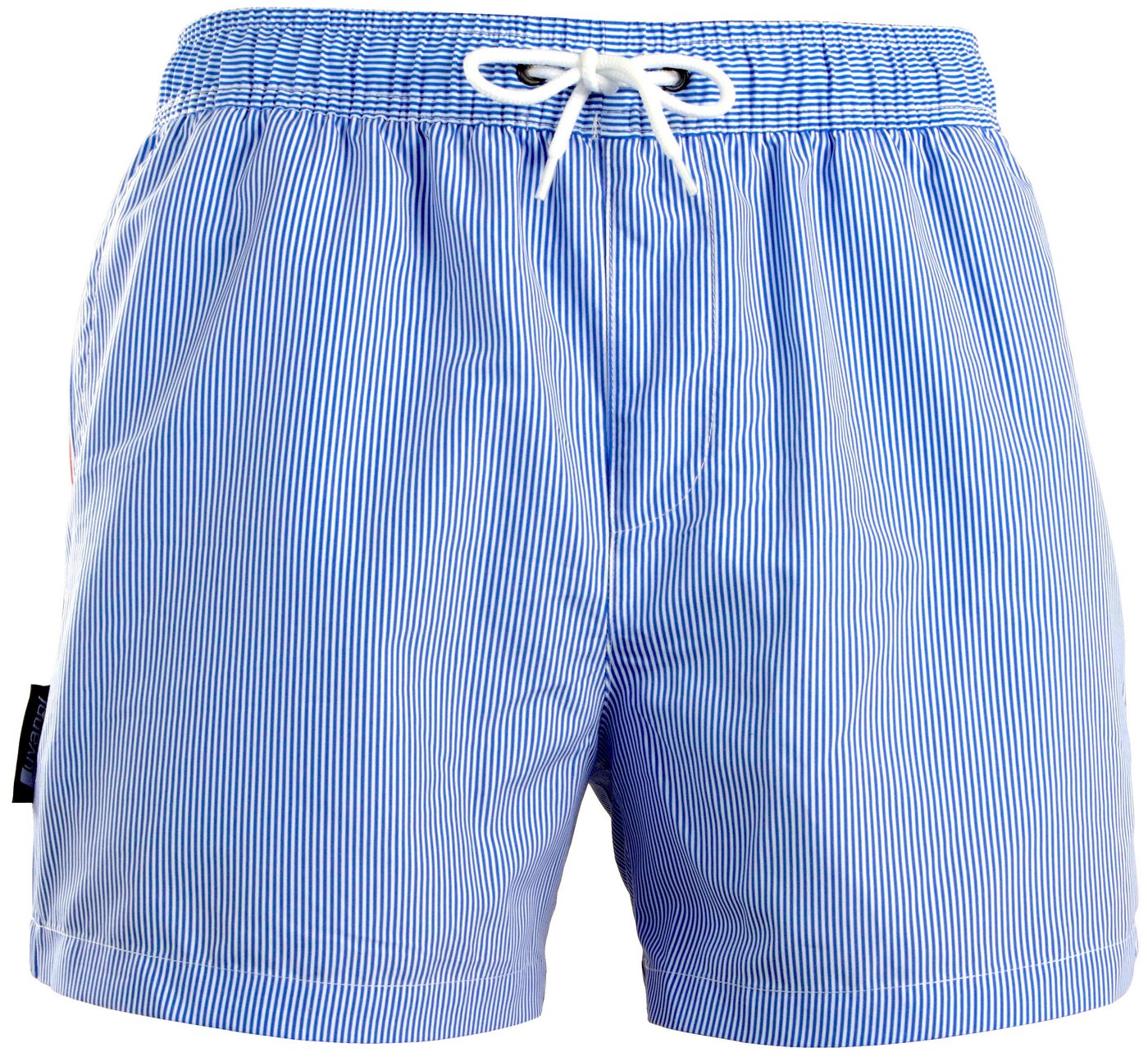 Luvanni Badehose Badehose Herren Schnelltrocknende Beachshorts Boardshorts Badeshorts Palmen Muster Schwimmhose Männer Shorts Hose Streifenmuster von Luvanni