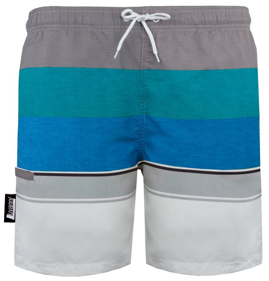 Luvanni Badehose Badehose Herren Schnelltrocknende Beachshorts Boardshorts Badeshorts mit Eingriffstaschen, seitliche Reißverschlusstasche Luvanni Badehose Badehose Herren Schnelltrocknende Beachshorts Boardshorts Badeshorts mit Eingriffstaschen, seitliche Reißverschlusstasche von Luvanni