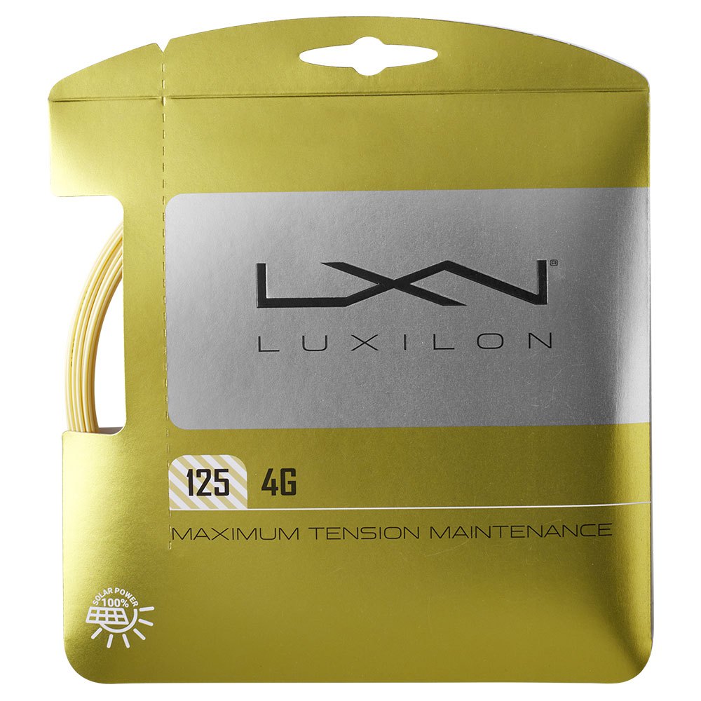 Luxilon 4g 125 12.2 M Tennis Single String Golden 1.25 mm Luxilon 4g 125 12.2 M Tennis Single String Golden 1.25 mm von Luxilon