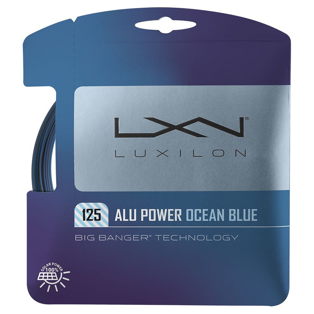 Luxilon Alu Power Ocean Blue 12.2 M Tennis Single String Blau 1.25 mm Luxilon Alu Power Ocean Blue 12.2 M Tennis Single String Blau 1.25 mm von Luxilon