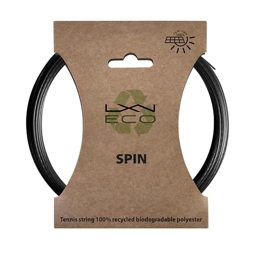Wilson Unisex – Erwachsene Eco Spin Tennis String-Set Tennissaiten, Schwarz, 125 Wilson Unisex – Erwachsene Eco Spin Tennis String-Set Tennissaiten, Schwarz, 125 von Luxilon