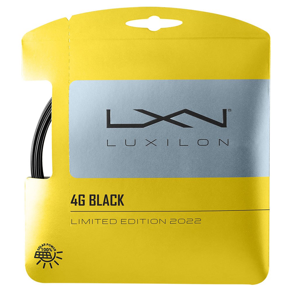 Luxilon 4g 12.2 M Tennis Single String Gelb 1.25 mm von Luxilon