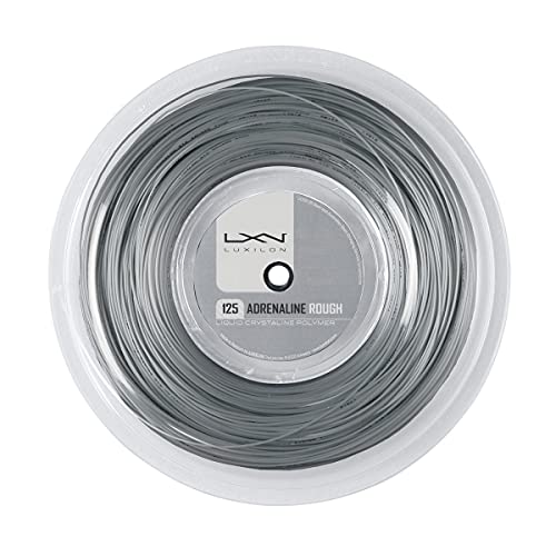 Luxilon Tennissaiten Adrenaline Rough, grau, 1.25 mm von Luxilon